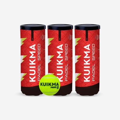 Gasgevulde padelballen pb speed tripack afbeelding 1