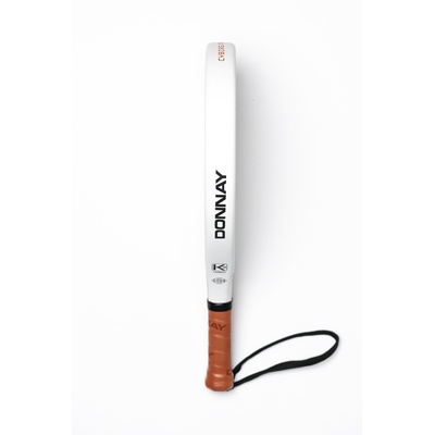 Donnay Cyborg Pro 18K Iceman White | Padel Racket afbeelding 4