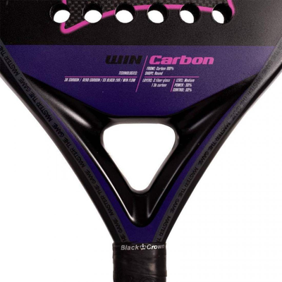 Black Crown Win Carbon | Padel Racket afbeelding 5