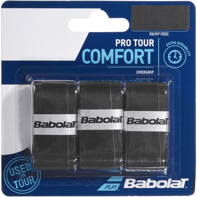 Babolat Padel Pro Tour X3 Comfort Overgrip (Oranje/Zwart/Wit) afbeelding 2