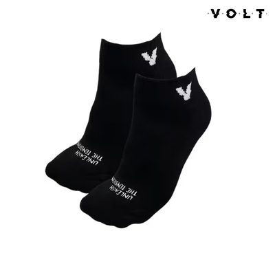 Volt Short Socks Black | Padel Clothing afbeelding 1