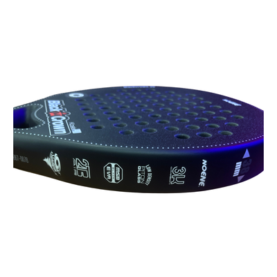 Black Crown Koala SOFT Black Rough Edition | Padel Racket afbeelding 3