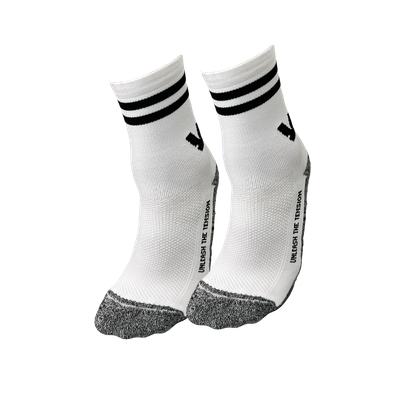 Volt Socks White Performance | Padel Clothing afbeelding 1