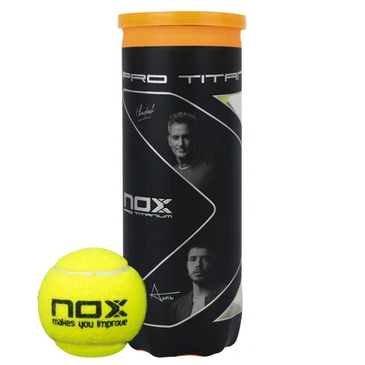 Nox Pro Titanium 3 pieces | Padel balls afbeelding 1