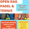 Open Dag Padel & Tennis 2024 16 maart 2024
