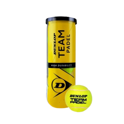 Dunlop Team Balls Box (24 x 3 pieces) | Padel Balls afbeelding 3