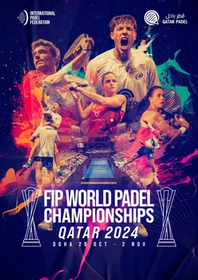 Logo FIP WORLD PADEL CHAMPIONSHIPS QATAR