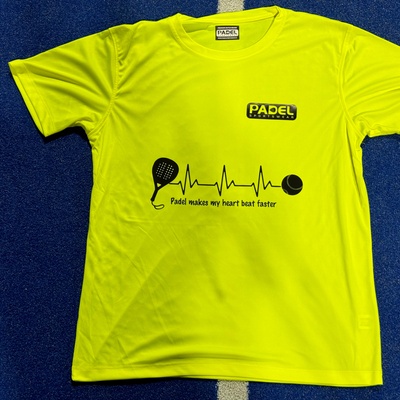 Padel T-shirt "Special" Heartbeat | Padel Sportswear S-XXL afbeelding 2
