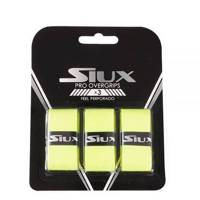 Siux Perforated Overgrip 3 St. Yellow afbeelding 1
