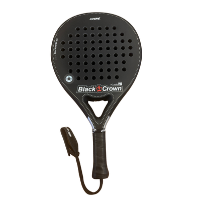 Black Crown Koala SOFT Black Rough Edition | Padel Racket afbeelding 2