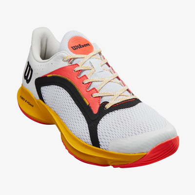 Wilson Hurakn 2.0 White/Oldgold Padel Shoe afbeelding 3