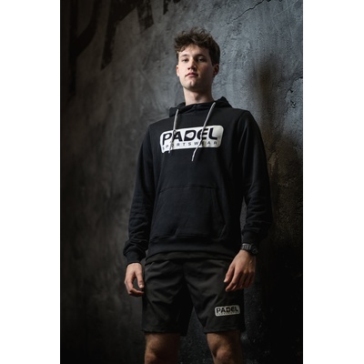 Padel Hoodie [zwart / wit] Padel Sportswear afbeelding 3