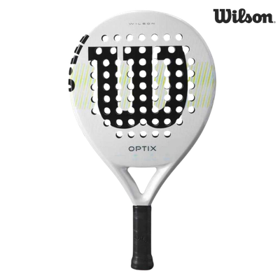 Wilson Optix V1 White | Padel Racket afbeelding 1