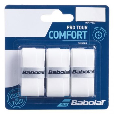 Babolat Padel Pro Tour X3 Comfort Overgrip (Oranje/Zwart/Wit) afbeelding 3