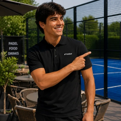 Raqa - Performance Polo - Heren (10 kleuren) afbeelding 1