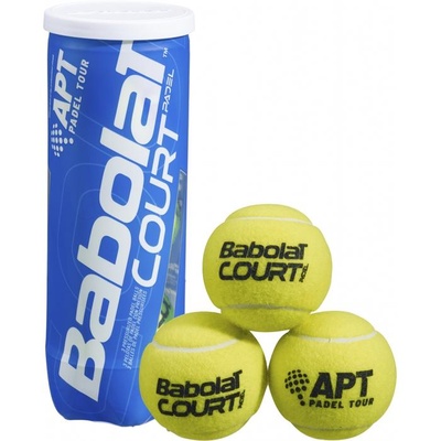 Babolat Court APT Padel ball 3x afbeelding 1