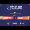 (ESP) 🇦🇷 ARGENTINA vs SPAIN 🇪🇸  - Men - POS 1-2 - FIP WORLD PADEL CHAMPIONSHIPS QATAR 2024