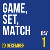 🎅❤️ DAY 1: Game, Set & Match (Mannen 25-35 jaar)
