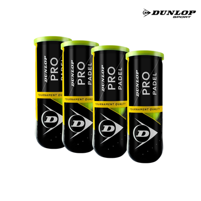 Dunlop Pro balls 4pcs | Padel Balls afbeelding 1