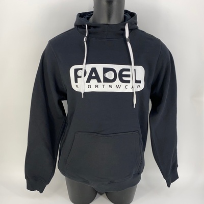 Padel Hoodie [zwart / wit] Padel Sportswear afbeelding 4