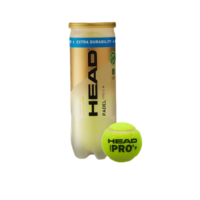 HEAD Padel Pro S+ 3-BAL TUBE | Padel Balls afbeelding 2