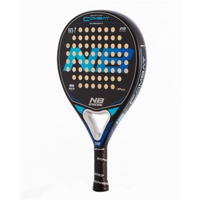 NB Enebe Combat Ultrasoft 2021 (zwart / blauw) Padel Racket afbeelding 2