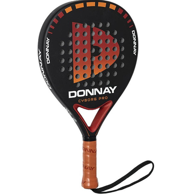 Donnay Cyborg Pro 18K Black | Padel Racket afbeelding 1