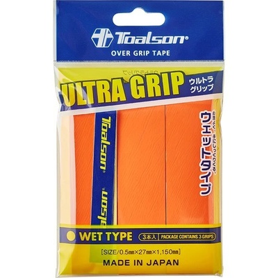 Toalson padel overgrip "sticky" oranje afbeelding 1