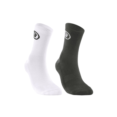 Bullpadel Socks 2Pcs Black and White | Padel Socks afbeelding 2