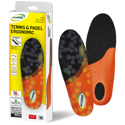 Noene Tennis & Padel Ergonomic Insole | Padel Soles afbeelding 2