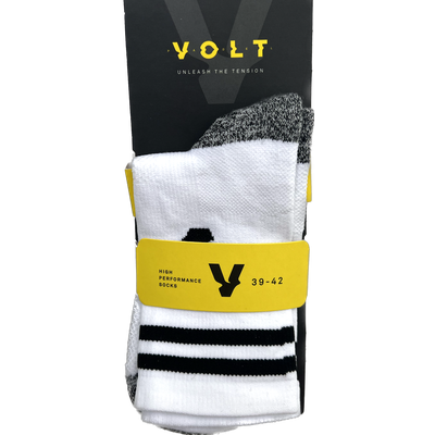 Volt Socks White Performance | Padel Clothing afbeelding 2