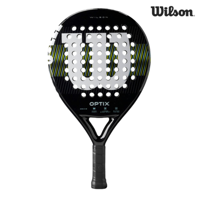 Wilson Optix V1 Black | Padel Racket afbeelding 1