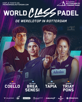 Wereldtop én Nederlandse Padelsterren Bevestigd voor CUPRA Rotterdam Premier Padel