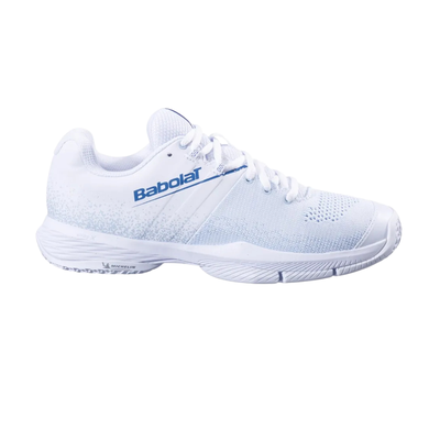 Babolat Sensa White/Cool Blue - Padel Shoes afbeelding 2