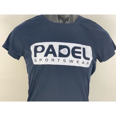 Padel Sport shirt [navy blauw] ademend dames "Padel Sportswear" afbeelding 2