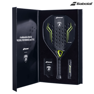 Babolat x Lamborghini BL002 Black | Padel Racket [pre-order] afbeelding 1