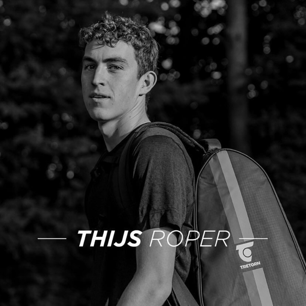 Padelspeler Thijs Roper (21)