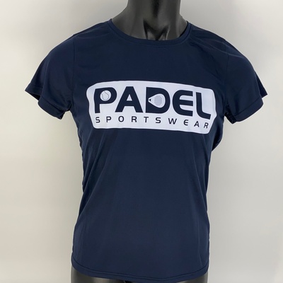 Padel Sport shirt [navy blauw] ademend dames "Padel Sportswear" afbeelding 1