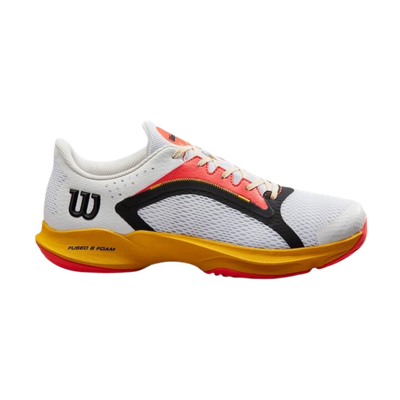 Wilson Hurakn 2.0 White/Oldgold Padel Shoe afbeelding 1