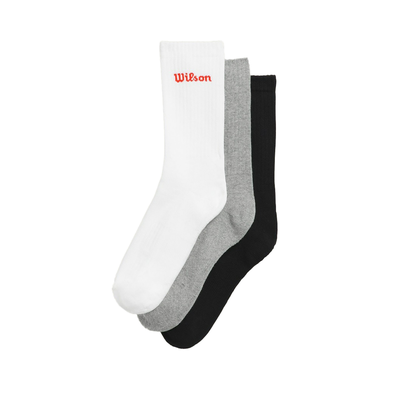 Wilson crew logo socks 3-pack afbeelding 2