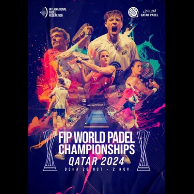 Logo FIP WORLD PADEL CHAMPIONSHIPS QATAR