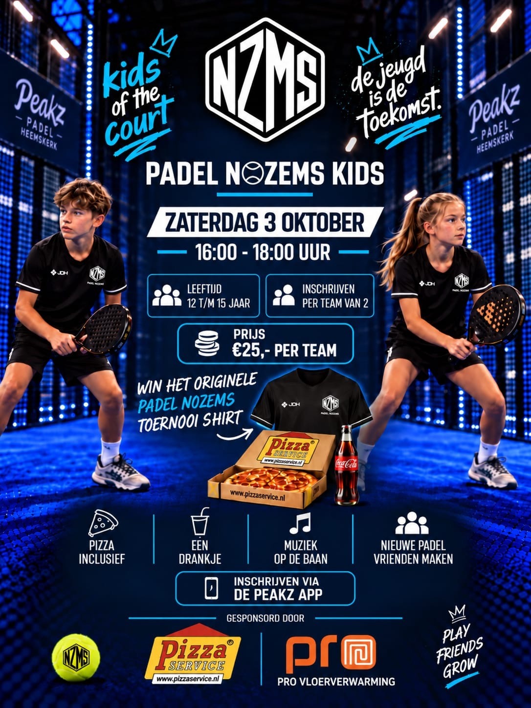 PadelNZMS x Kids Of The Court🤴