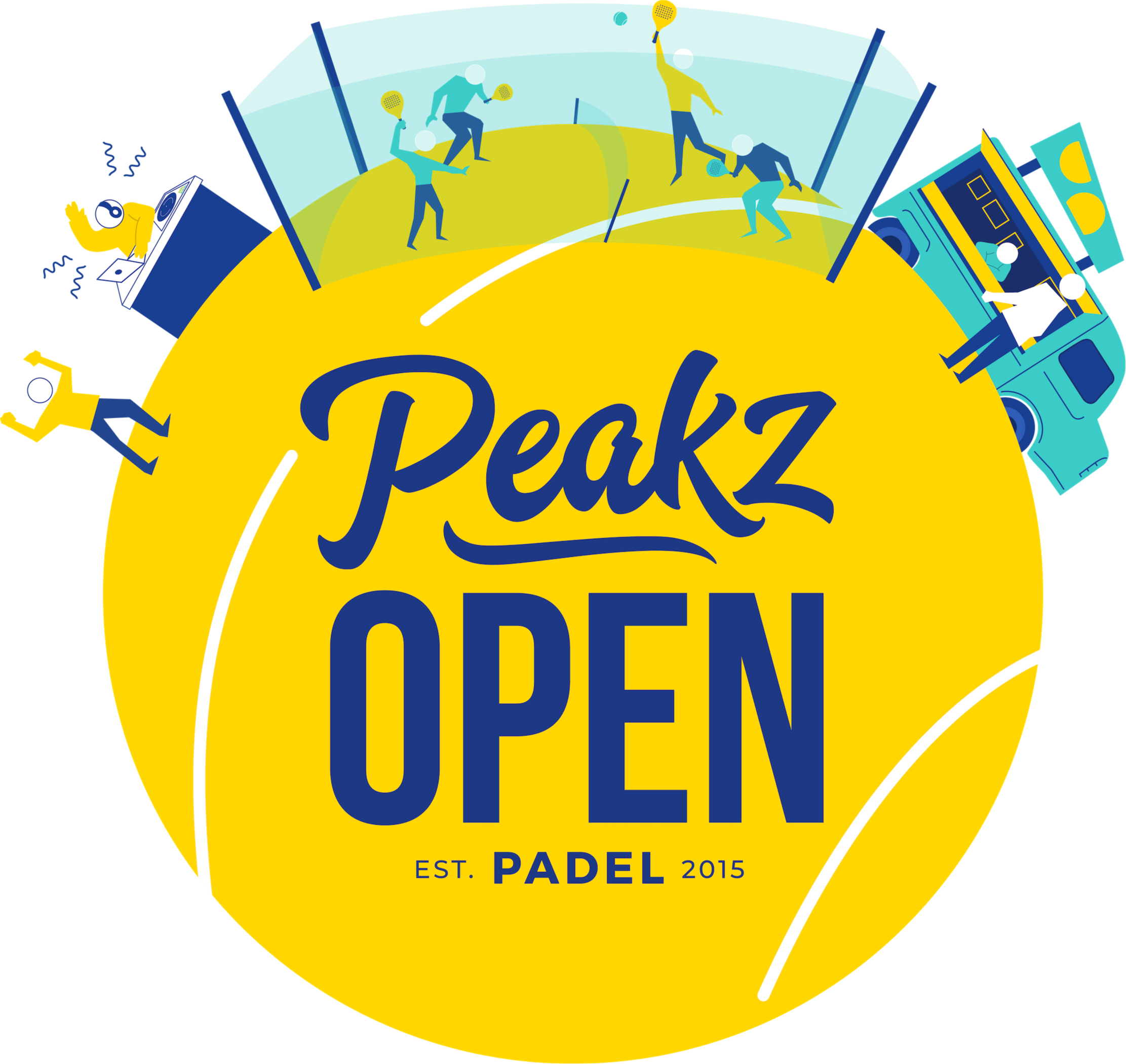 Logo 🎾Peakz Open🎉 INTERMEDIATE