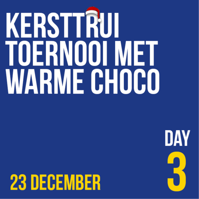 Logo 🎅DAY 3: Kersttrui Toernooi - Beursgebouw
