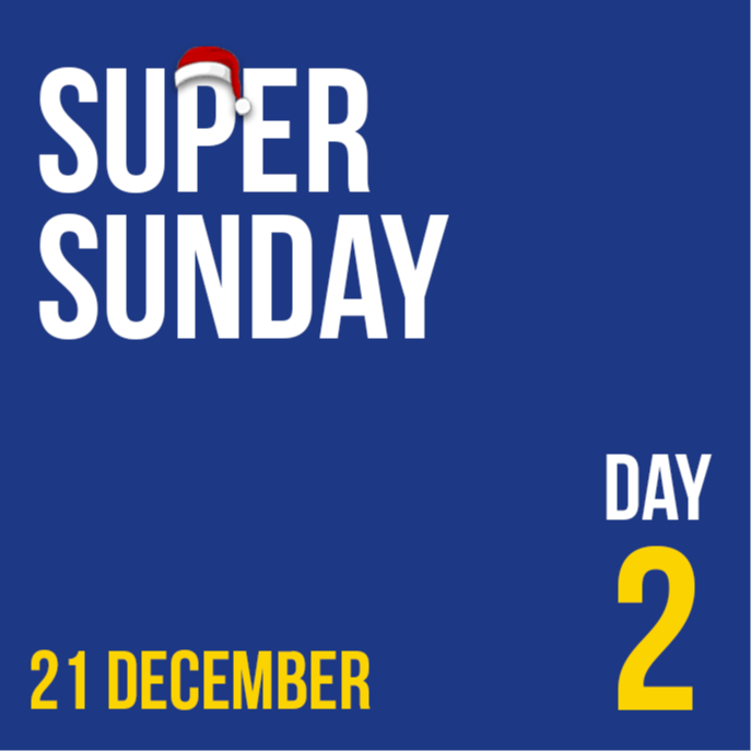 Logo 🎅 DAY 2: Super Sunday - Oisterwijk