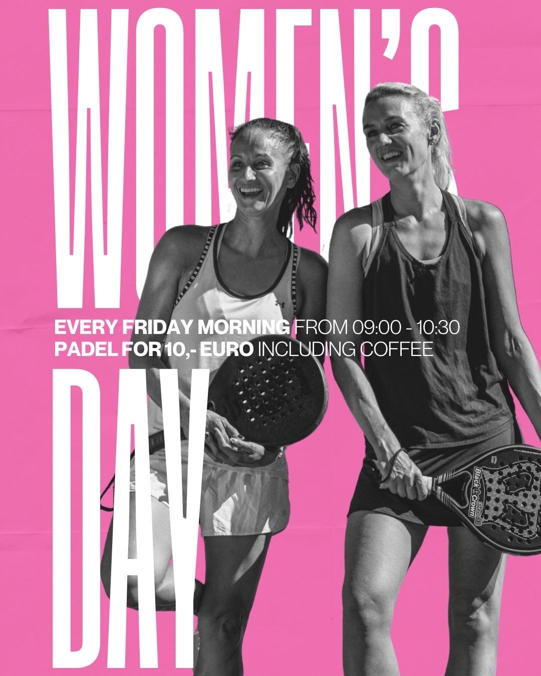 Dames Padel & Koffie ☕🎾 / Women’s Padel & Coffee ☕ (INTERMEDIATE LEVEL)