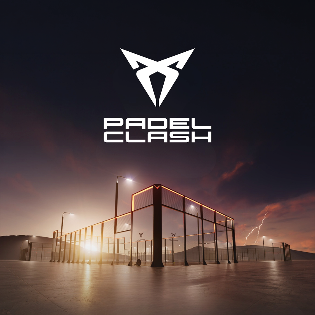 Logo CUPRA Padel Clash 2026 💥