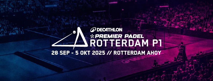 Logo Premier Padel Rotterdam P1 2025
