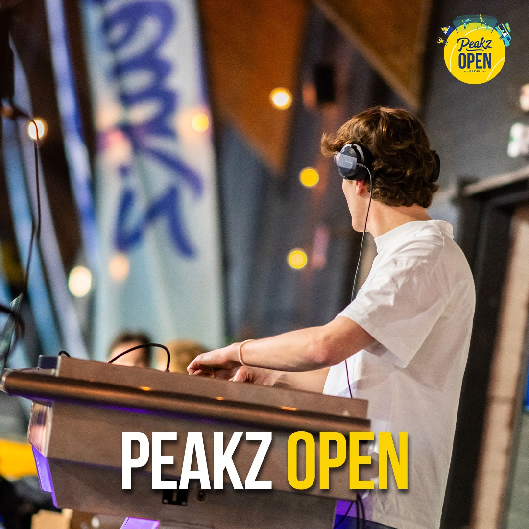 Logo 🎾Peakz Open Zutphen🎉