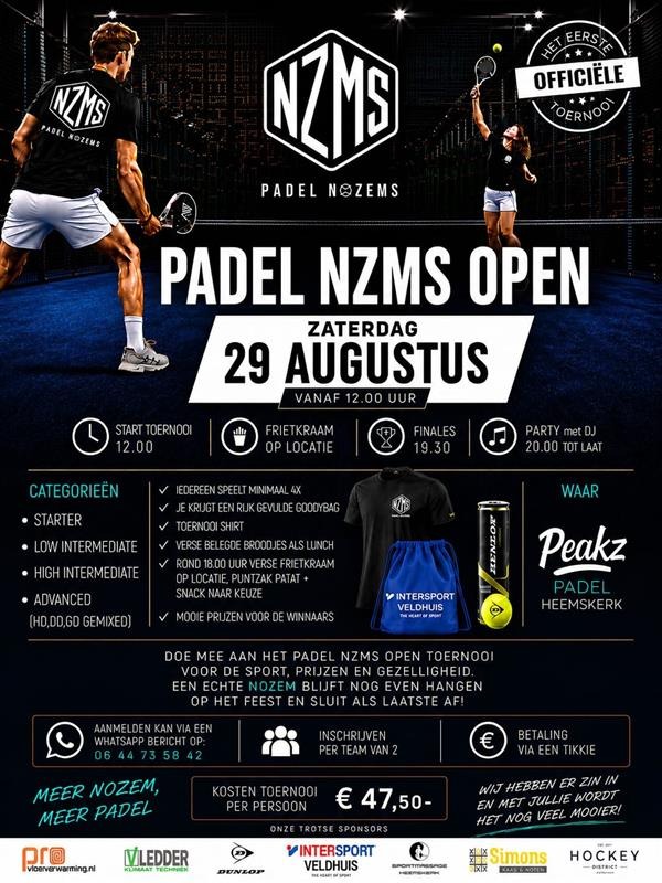 Logo 🎾Padel NZMS🎾